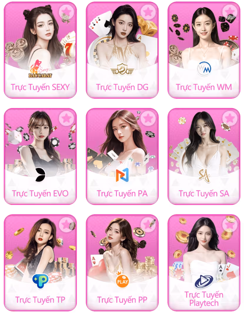 Sảnh game Live Casino 88CM